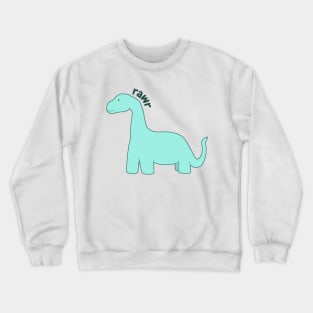 Cute Lil Blue Rawr Dino Crewneck Sweatshirt